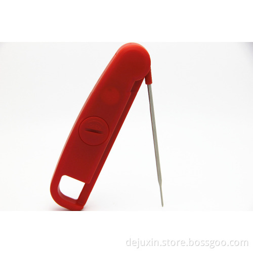 2016 Waterproof folding probe digital bbq thermometer with backlight